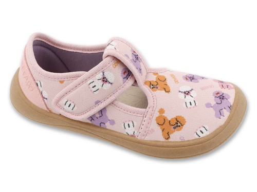 Buty-barefoot-dla-dziewczynki-Befado--rozowe-kapcie-dzieciece-z-szerokim-czubkiem-i-elastyczna-podeszwa-Zero-Drop.jpg